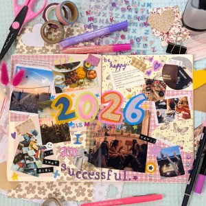 Scrapbook Club Vision Board 2026 </br>Le 7 janvier 2026